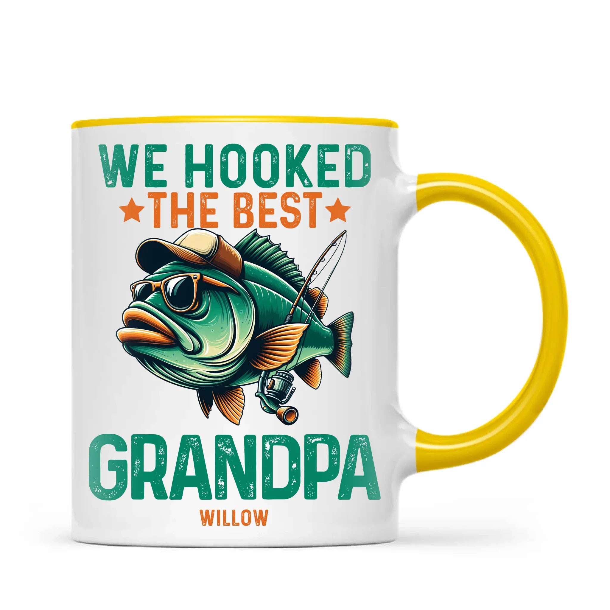 We Hooked The Best Grandpa Mug