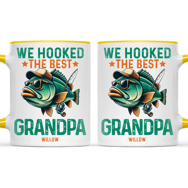 We Hooked The Best Grandpa Mug