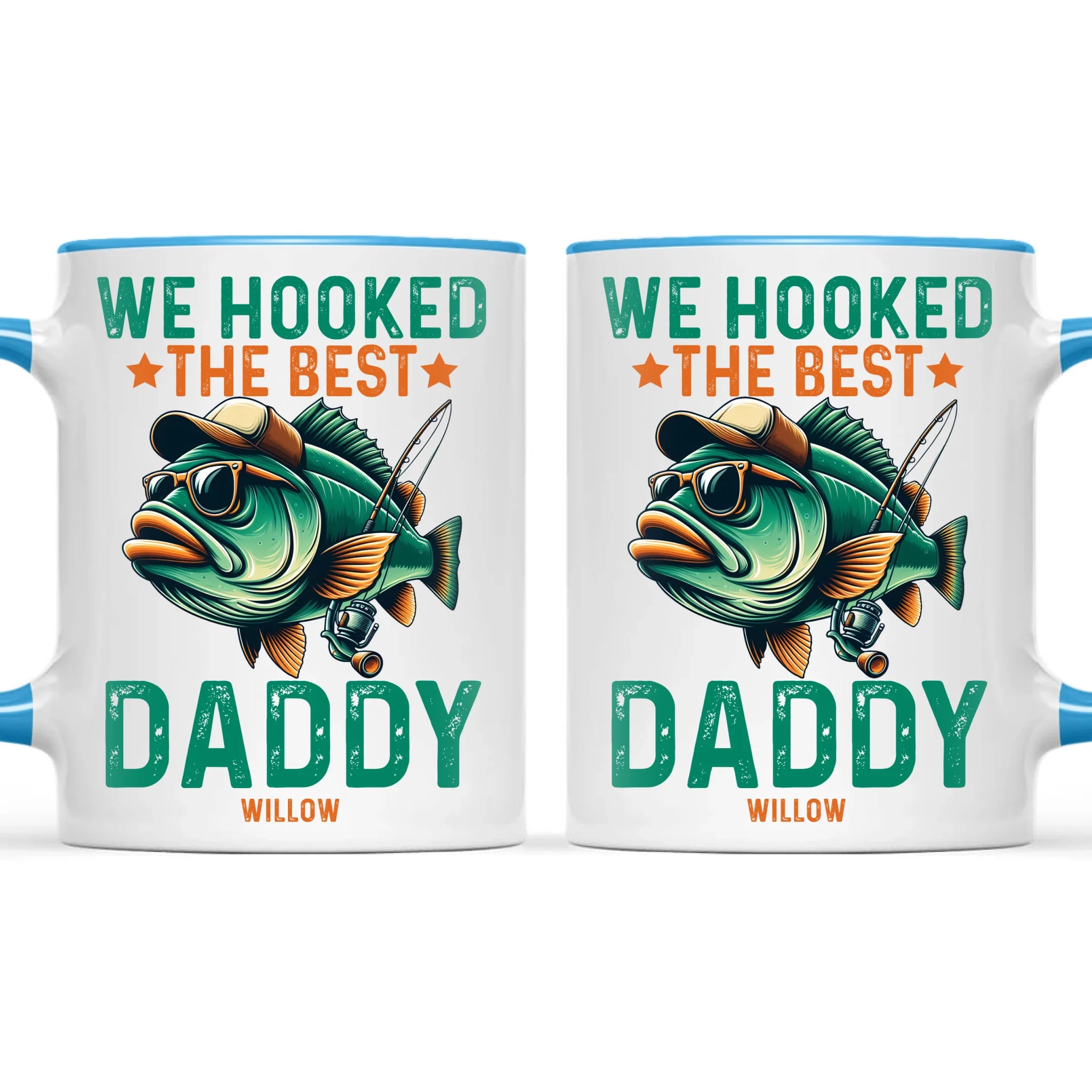 We Hooked The Best Daddy Mug