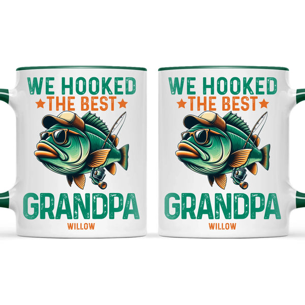We Hooked The Best Grandpa Mug