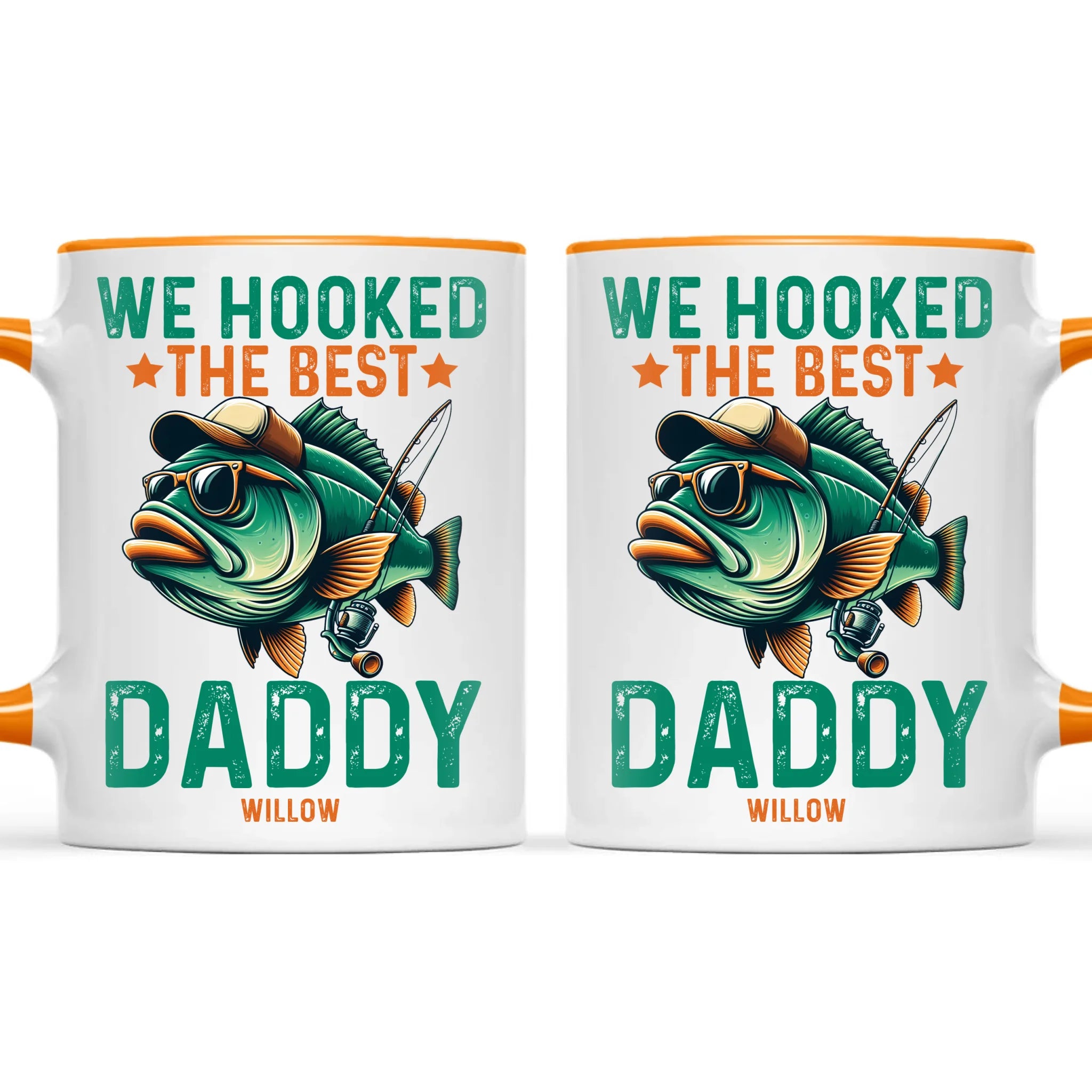 We Hooked The Best Daddy Mug