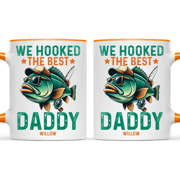 We Hooked The Best Daddy Mug