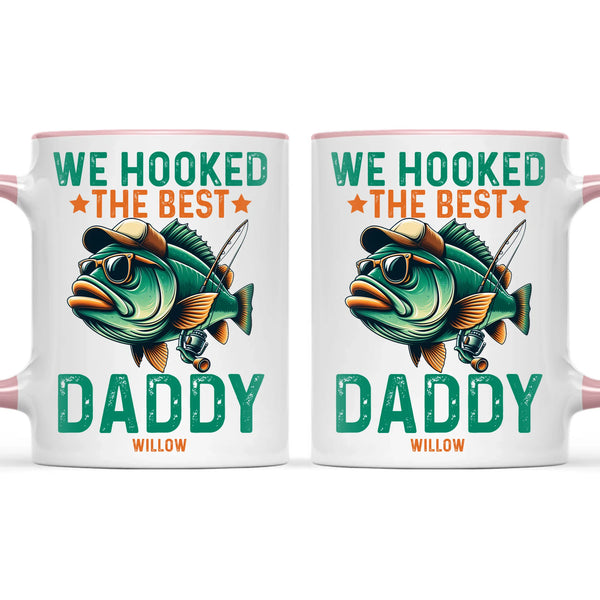 We Hooked The Best Daddy Mug