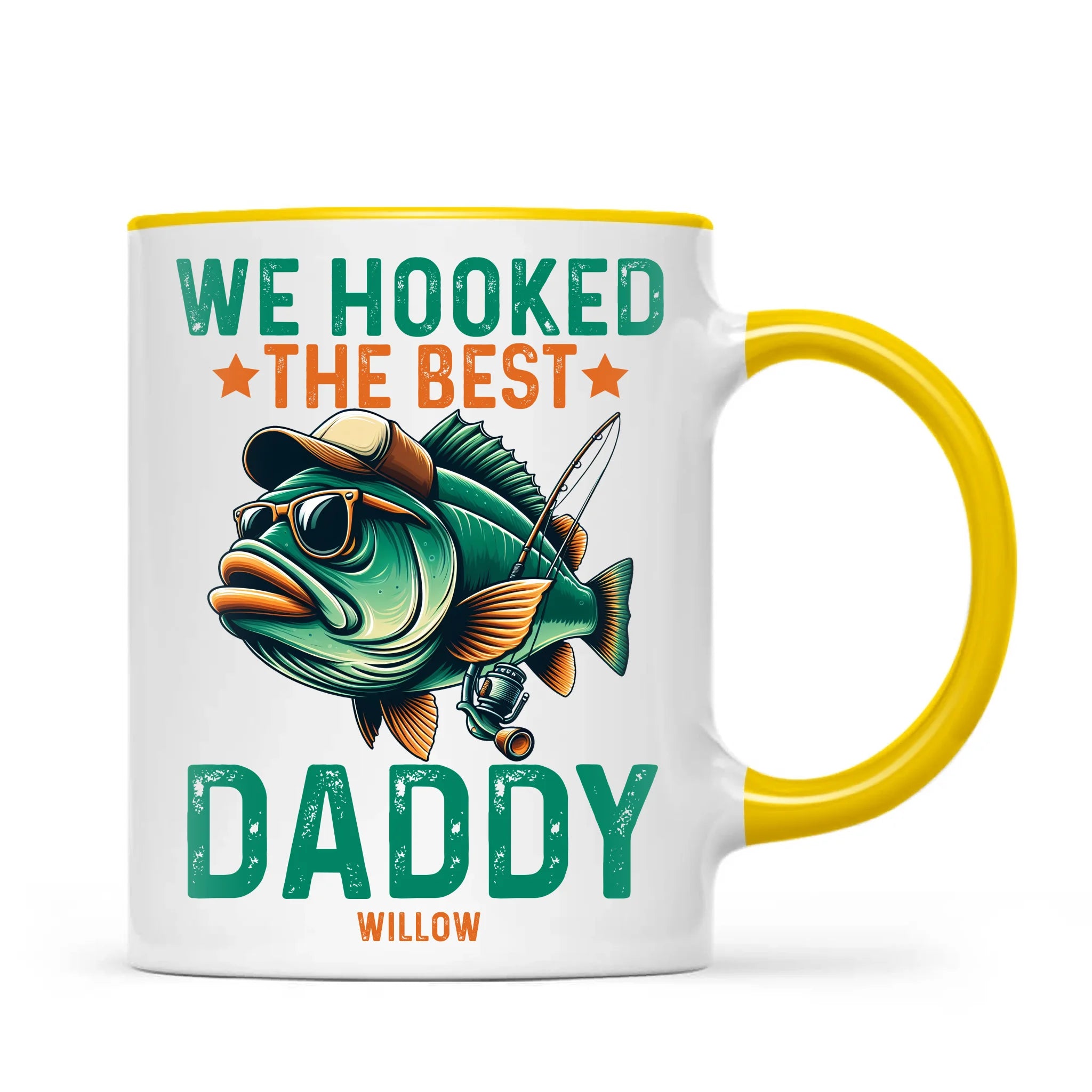 We Hooked The Best Daddy Mug