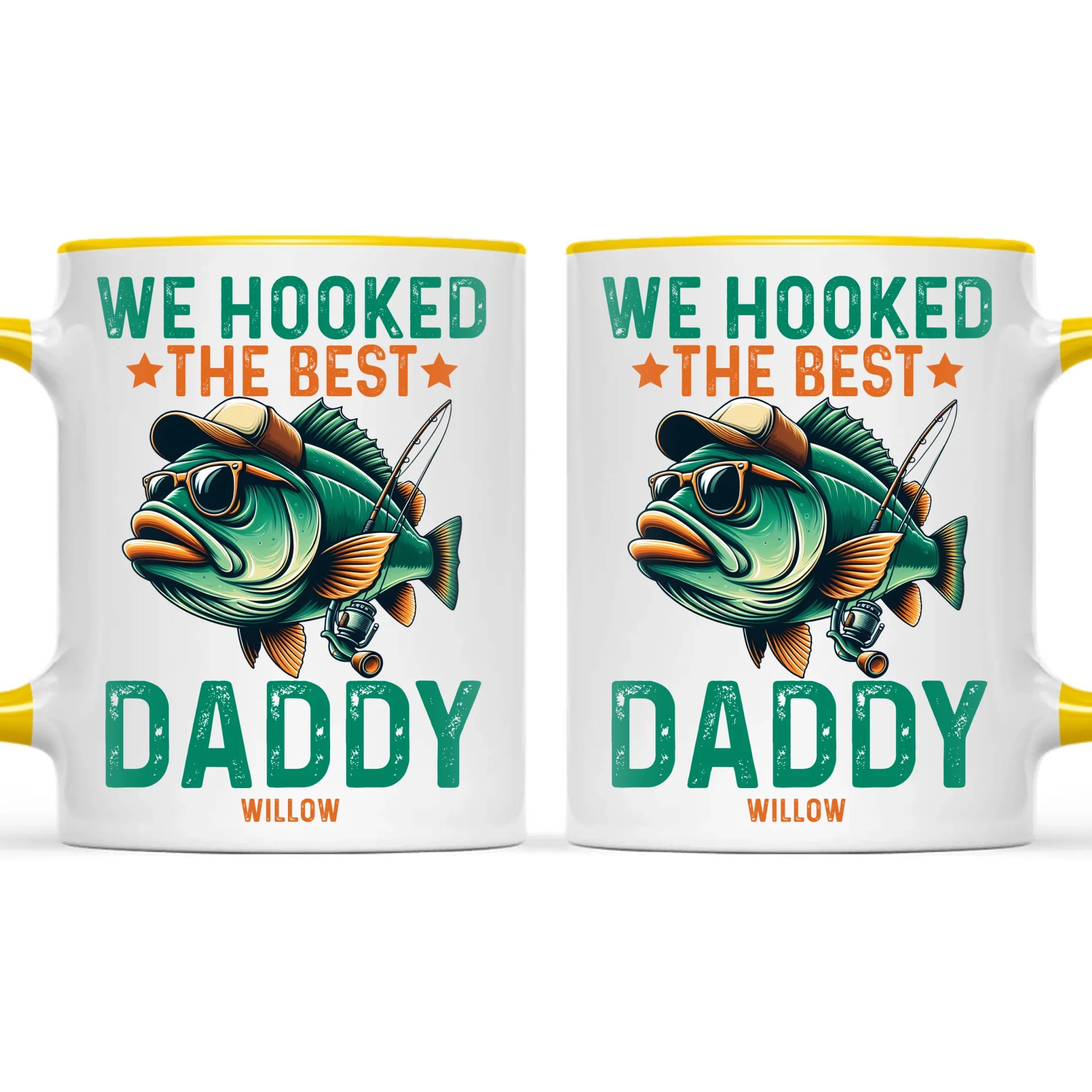 We Hooked The Best Daddy Mug