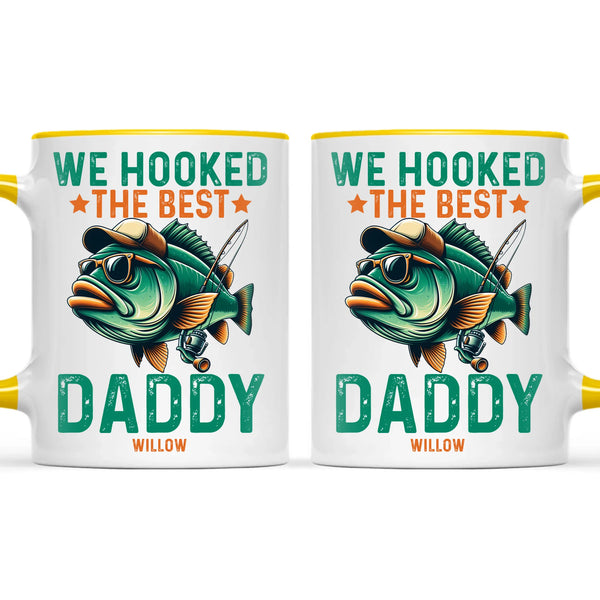We Hooked The Best Daddy Mug