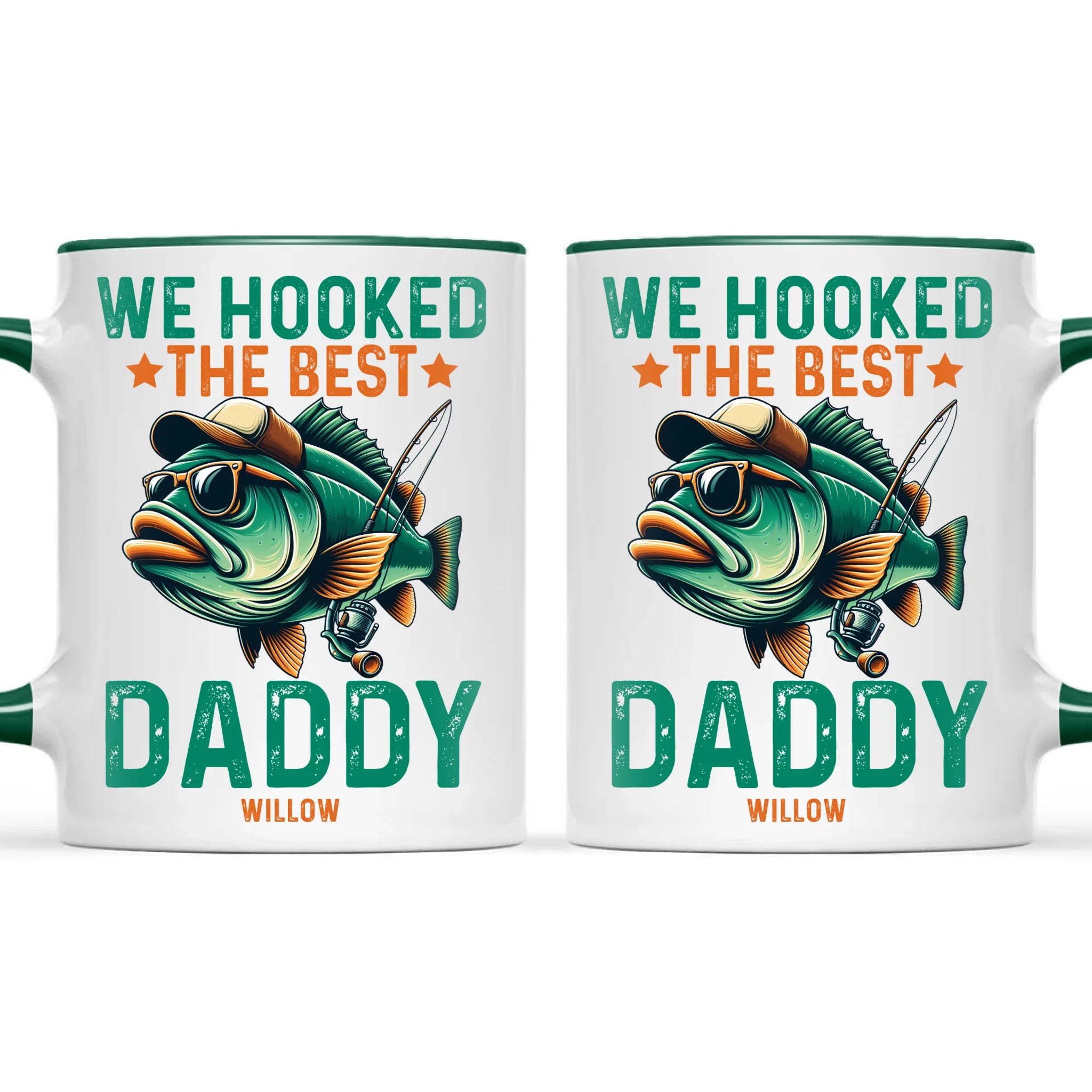 We Hooked The Best Daddy Mug