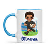 Personalised Rugby Kid Mug