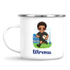 Personalised Rugby Kid Mug