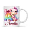 Baby Dino Alphabet Pink Mug