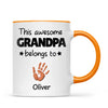 This Awesome Grandpa Belongs To Mug