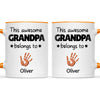 This Awesome Grandpa Belongs To Mug
