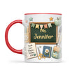 Personalised Chalkboard Teacher Mug with Name, view 4