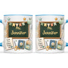 Personalised Chalkboard Teacher Mug with Name, view 9