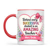 Personalised Amazing Teacher Heart Mug, view 4