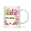 Personalised You Make a Difference Teacher Mug, view 2