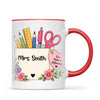 Personalised You Make a Difference Teacher Mug, view 5