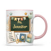 Personalised Chalkboard Teacher Mug with Name, view 14