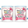 Personalised Amazing Teacher Heart Mug, view 9