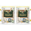 Personalised Chalkboard Teacher Mug with Name, view 18