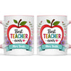 Personalised Best Teacher Ever Apple Mug, view 15
