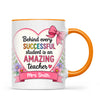 Personalised Amazing Teacher Heart Mug, view 11