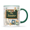 Personalised Chalkboard Teacher Mug with Name, view 20