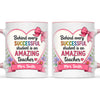 Personalised Amazing Teacher Heart Mug, view 15
