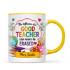 Personalised The Influence of a Good Teacher Mug, view 17