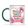 Personalised Amazing Teacher Heart Mug, view 19