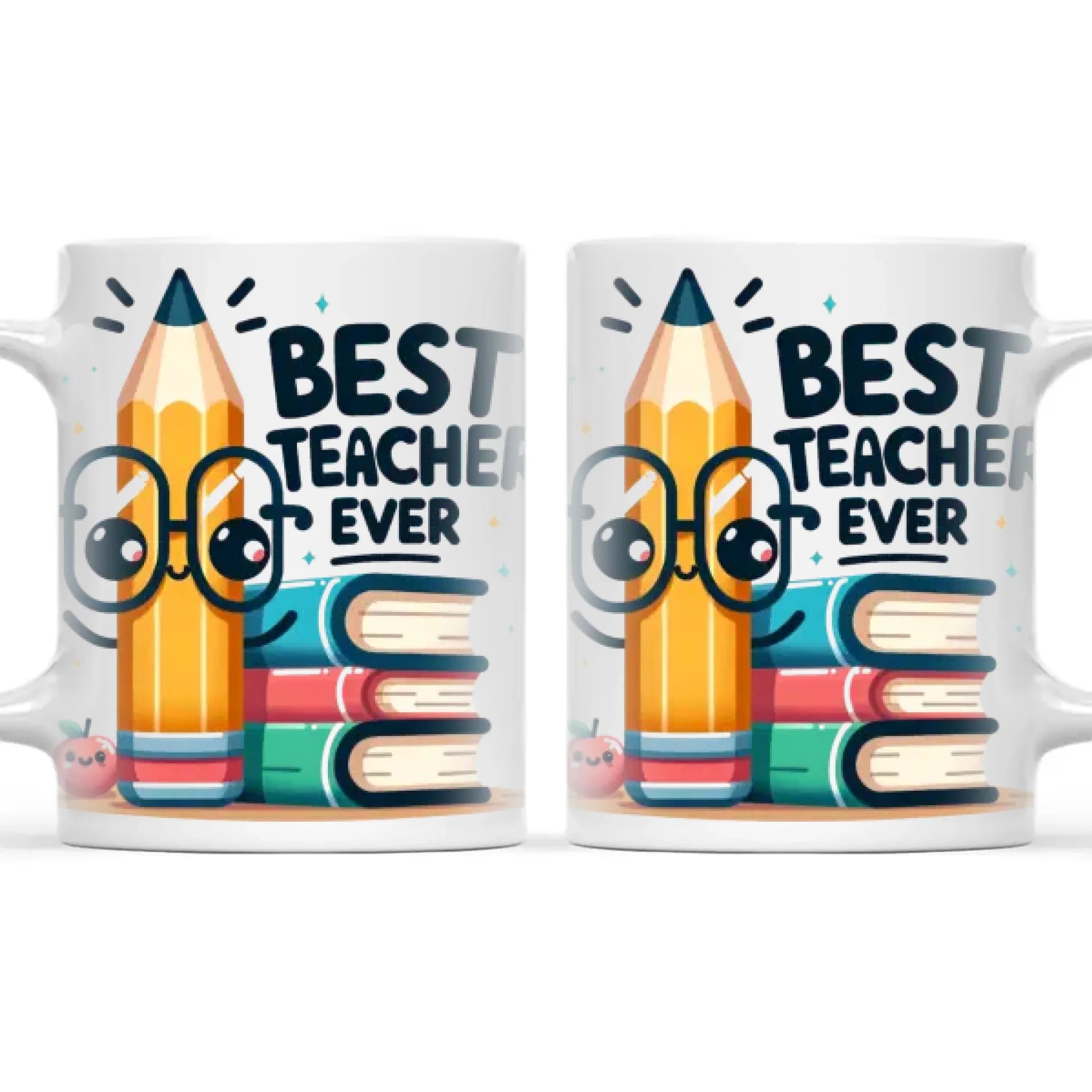 Personalised Best Teacher Ever Mug with Name and Class, view 3