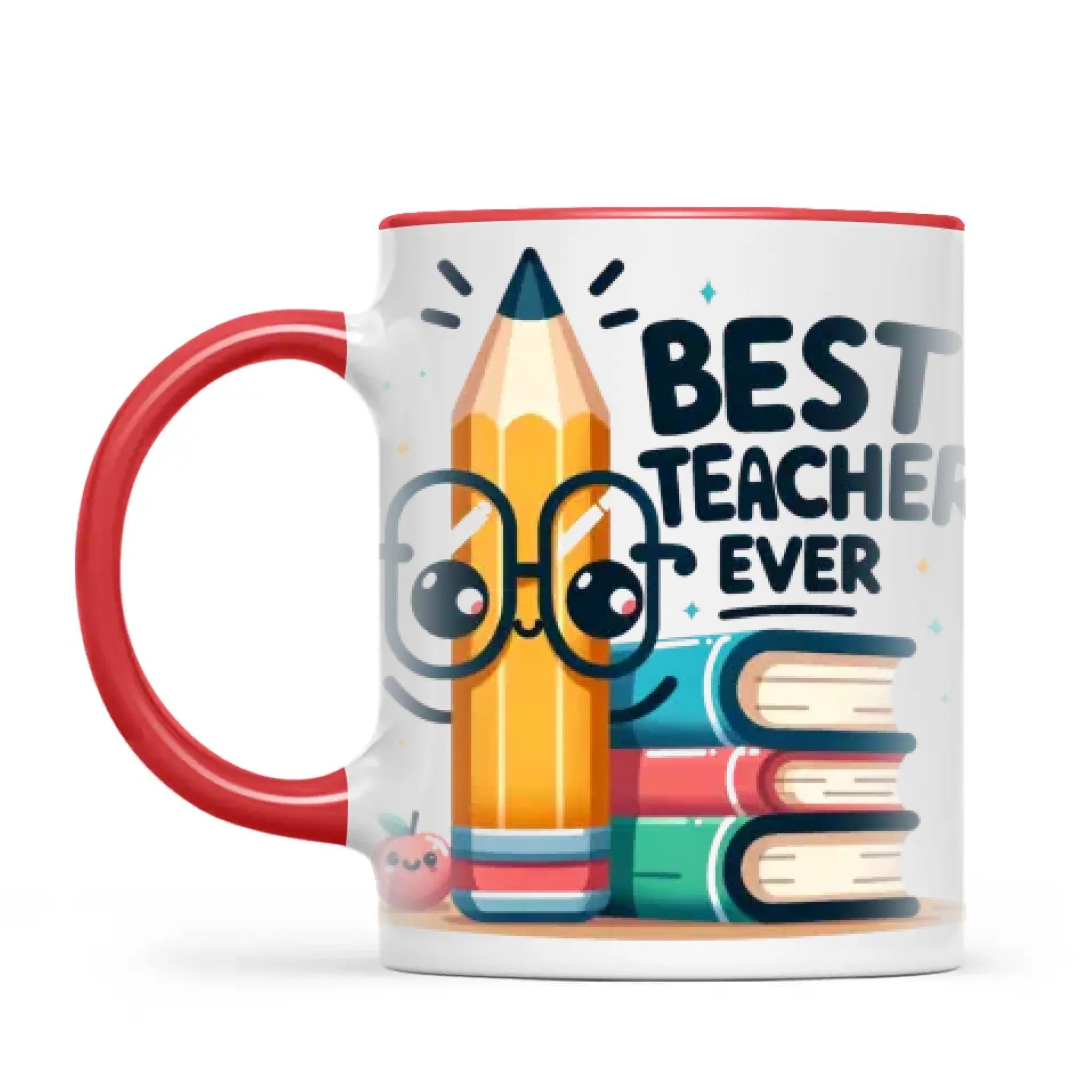 Personalised Best Teacher Ever Mug with Name and Class, view 4