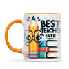 Personalised Best Teacher Ever Mug with Name and Class, view 10