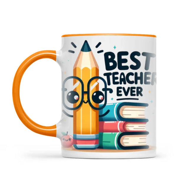 Personalised Best Teacher Ever Mug with Name and Class, view 10