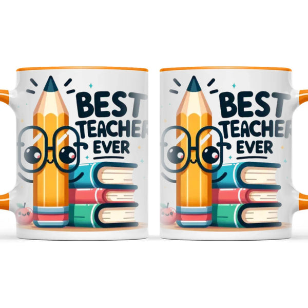 Personalised Best Teacher Ever Mug with Name and Class, view 12