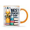 Personalised Best Teacher Ever Mug with Name and Class, view 11