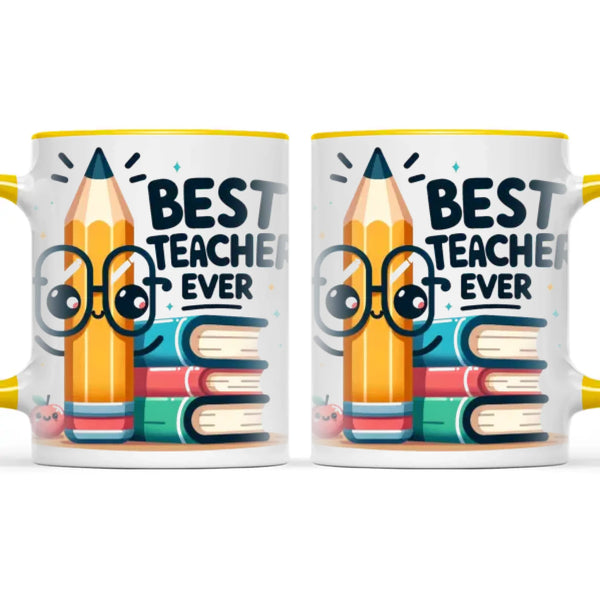 Personalised Best Teacher Ever Mug with Name and Class, view 18