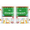 Personalised Green Chalkboard Teacher Mug, view 12