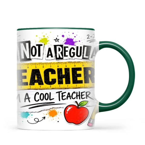 I'm Not a Regular Teacher, I'm a Cool Teacher Mug, view 20
