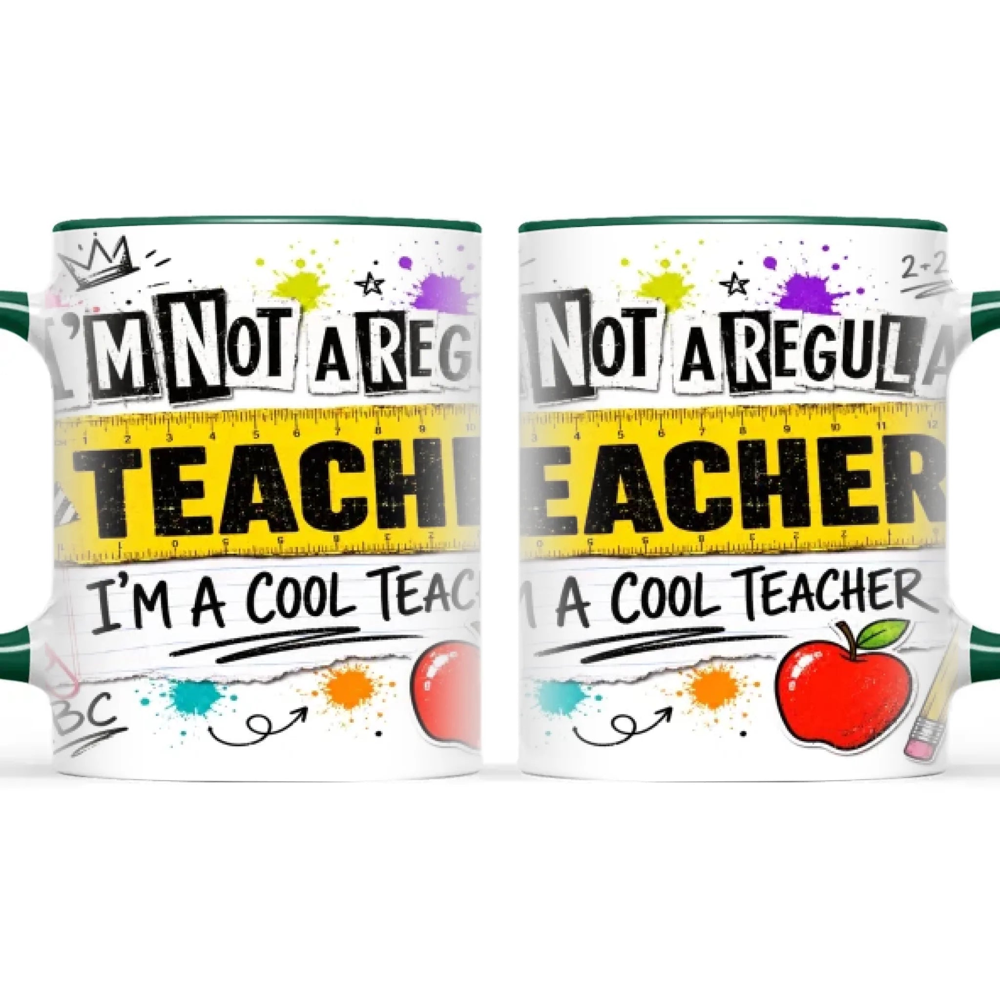 I'm Not a Regular Teacher, I'm a Cool Teacher Mug, view 21