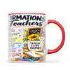 Affirmations for Teachers Mug, view 5