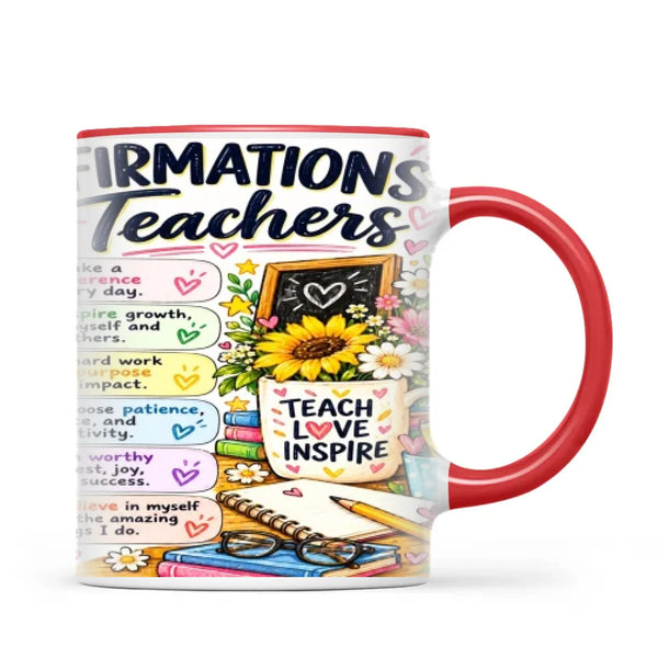 Affirmations for Teachers Mug, view 5