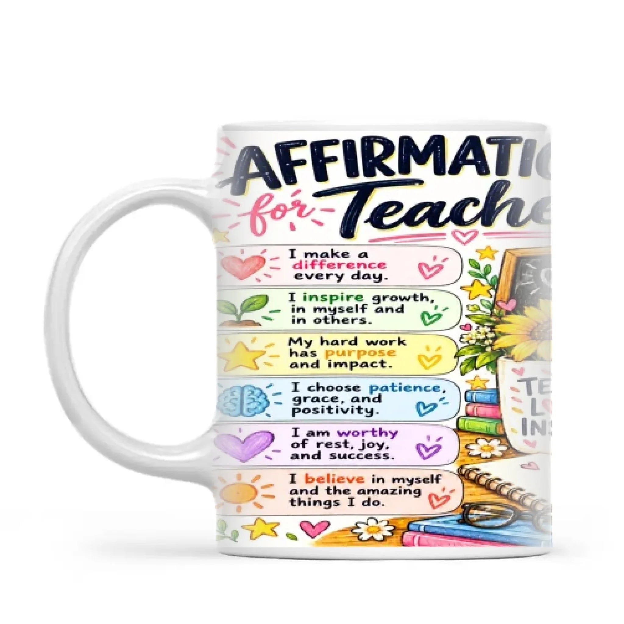 Affirmations for Teachers Mug