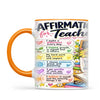 Affirmations for Teachers Mug, view 10