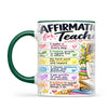 Affirmations for Teachers Mug, view 19