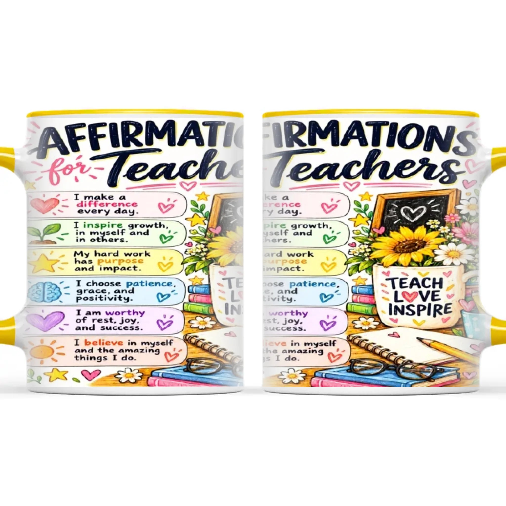Affirmations for Teachers Mug, view 18