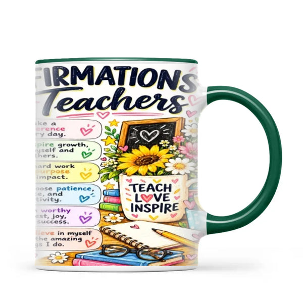 Affirmations for Teachers Mug, view 20