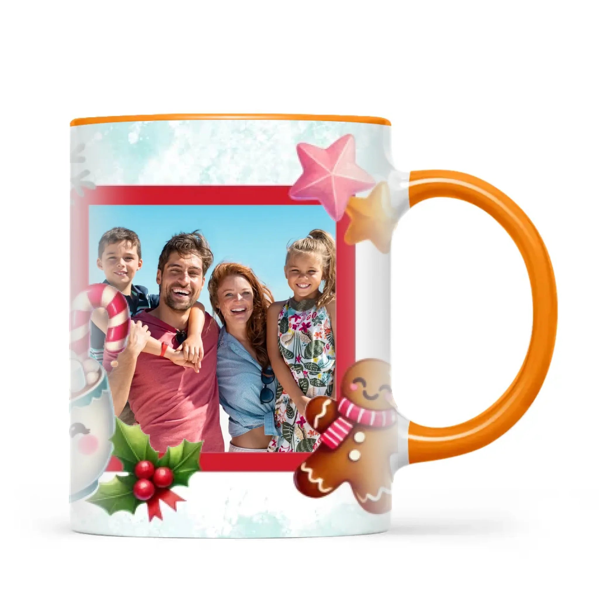 Personalised Christmas Hot Cocoa Photo Mug, view 11