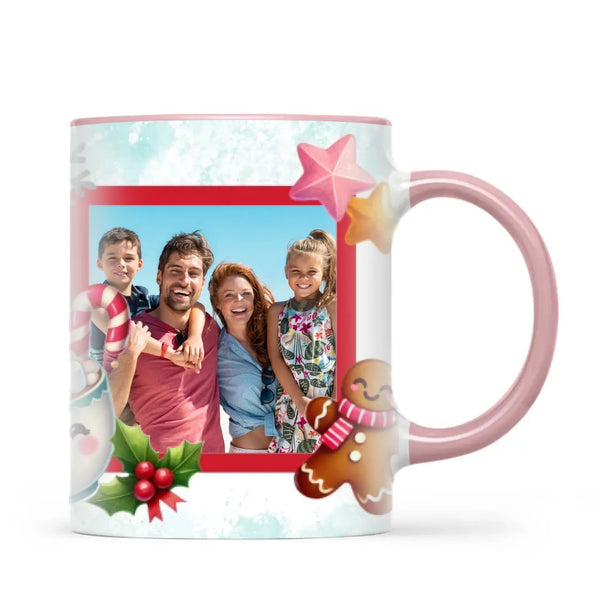 Personalised Christmas Hot Cocoa Photo Mug, view 14