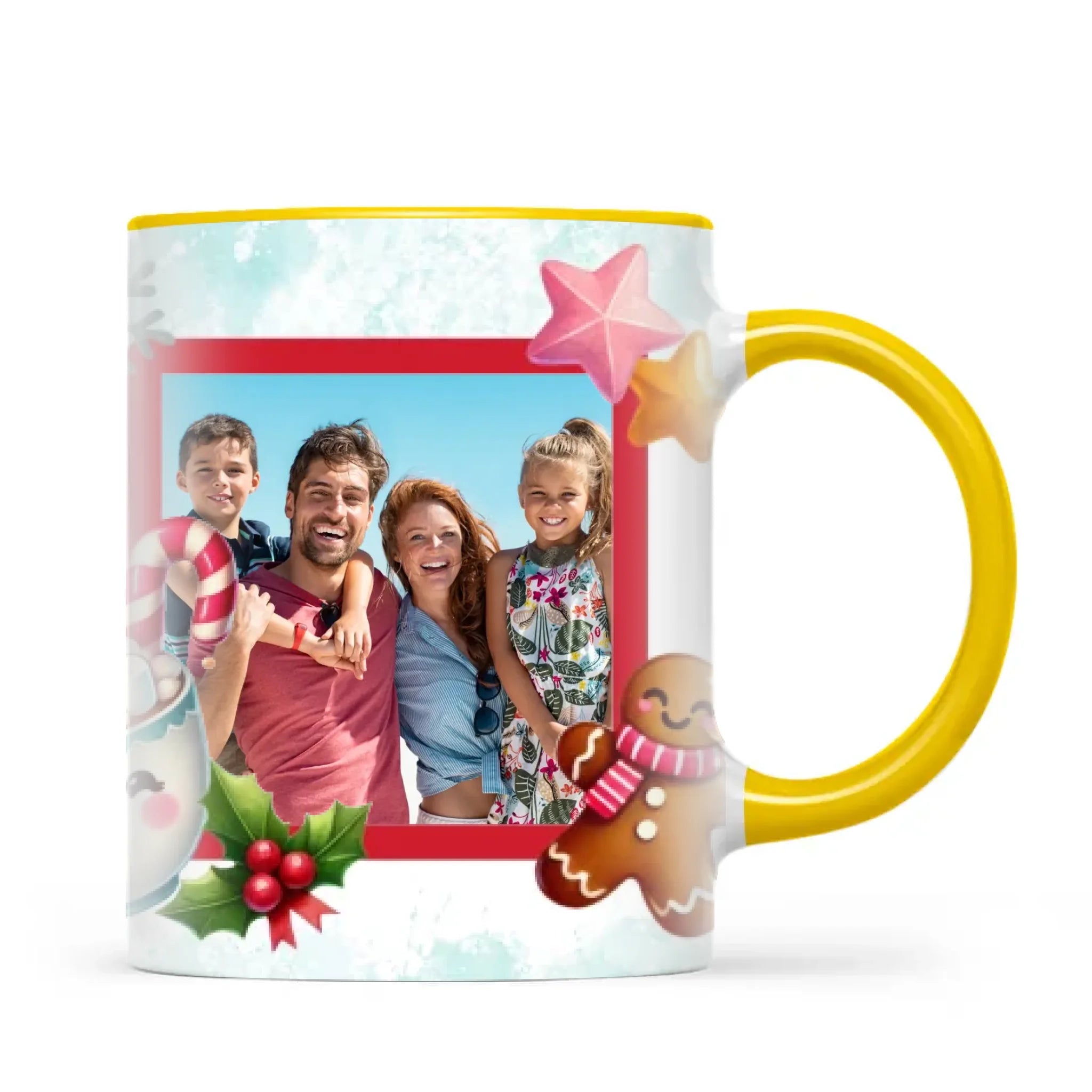 Personalised Christmas Hot Cocoa Photo Mug, view 17